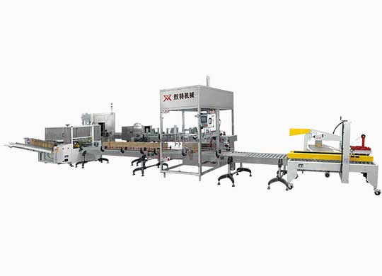 ST-ZX-500型全自動(dòng)開(kāi)箱、裝箱、封箱機(jī)組